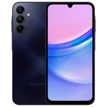 Celular Samsung Galaxy A15 A155M 4GB de Ram / 128GB / Tela 6.5" / Dual Sim Lte - Blue Preto