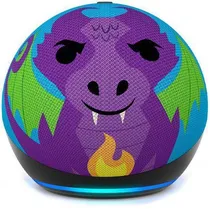 Amazon Alexa Echo Dot 5 Geracao Kids Fire Dragon