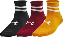 Meias Under Armour Ua Essential 1384025-625 (3 Pares)