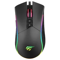 Mouse Gamer Havit Gamenote MS1001S USB / RGB - Preto
