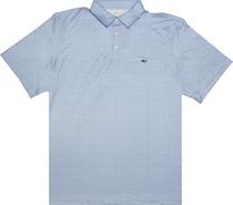 Outlet Camiseta Polo Vineyard Vines Masculina - White Blue Veleiros