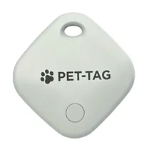 Rastreador Inteligente Pet-Tag Compativel com Ios e Apple Find MY - Branco