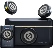 Microfone Sem Fio Hollyland Lark M2 Duo para Câmera - Shine Charcoal