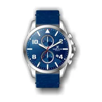 Relógio Analógico Masculino Daniel Klein Exclusive DK.1.12344-2 - Azul e Prata