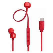 Fone de Ouvido JBL T310C USB-C - Vermelho