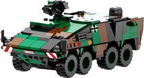 Blocos de Construcao Military Equipment Boxer Armored Vehicle Wange - 3512 (438 Pecas)