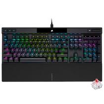 Teclado Gamer Mecanico Corsair K70 RGB Pro USB / RGB / Cherry MX Red / Ingles - Preto (CH-9109410-Na)