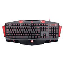 Teclado Redragon Asura 2 K501-2 LED - Preto (Caixa Danificada)