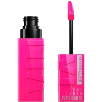 Batom Maybelline Superstay Vinyl Ink Pink Striking