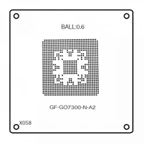 Bga Stencil PC GF-GO7300-N-A2 B-0.6