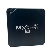 Receptor TV Box MXQ Boxs 5G 6K 32GB/512GB/Black