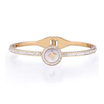 Pulseira Feminina Freelook FRJ.3.3003-2 de Aco Inoxidavel - Dourado