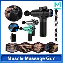 Massageador Eletrico Portatil de Percussao 3 Velocidade Brushless Motor Muscular Massagem Relaxante