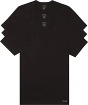 Camiseta Calvin Klein NB4013 001 - Masculina (3 Unidades)