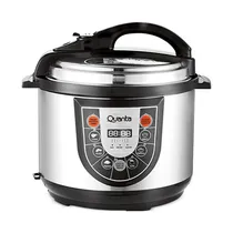 Panela de Pressão Elétrica Quanta QTPE200 de 5L/110V - Prata/Preta