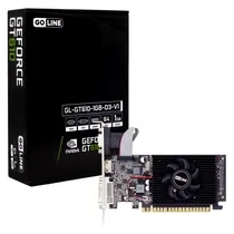 Placa de Video Goline Nvidia Geforce GT 610 1GB DDR3 - GL-GT610-1GB-D3-V1 (1 Ano de Garantia)