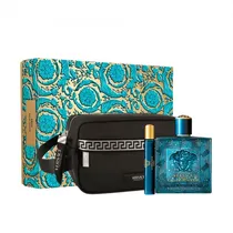 Kit Perfume Versace Eros Masculino 3PCS