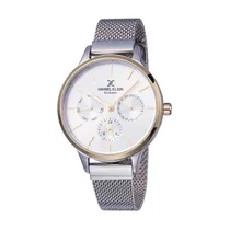 Relógio Analógico Feminino Daniel Klein Exclusive DK12029-6 - Prata