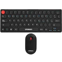 Teclado Satellite AK-6012G Wireless EspaÑol c/Mouse  Teclado Sat...