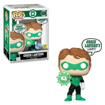 Funko Pop Heroes DC Green Lantern Light Glow *Ex* 530