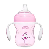 Chicco Nursery Vaso de Transición Rosa 200 ML 4+ Pack 2 Detalles En El Producto Rosa