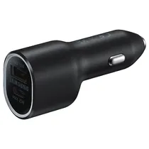 Carregador Veicular Samsung Car Charger Duo EP-L4020NBEGWW USB/USB-C - Preto