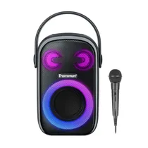 Speaker Tronsmart Halo 110 - USB/Aux - 60W - A Prova D'Água - com Microfone - Preto  Speaker Tro...