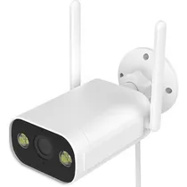 Câmera de Vigilância IP Moes WCM-JD-T1-Eu EC6 2K 3MP Wifi - Branco/Preto