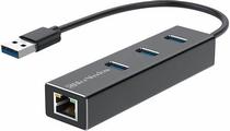 Hub USB Sate A-HUB41 USB 3.0 + RJ45