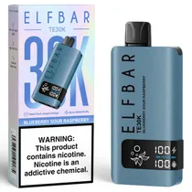 Pod Descartável Elfbar Te 30K Blueberry Sour Raspberry 30.000 Puffs