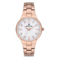 Relogio Analogico Feminino Daniel Klein DK.1.12714-6 Premium Ladies / Pulseira de Aco Inoxidavel - Rose Gold