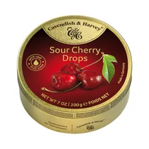 Caramelos Cavendish & Harvey Sour Cherry Drops 200G
