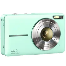 Câmera Fotográfica Jrki DC403 44MP Full HD de 2.4" - Verde