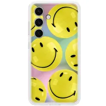 Estojo Protetor Samsung EF-MS921CYEGWW para Galaxy S24 Flipsuit Smiley - Amarelo