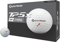 Bola de Golfe Taylormade TP5X MY Symbol - Branco (12 Unidades)