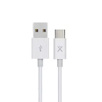 Cabo Xaea MOD0074 - USB-A/USB-C - 1 Metro - Branco