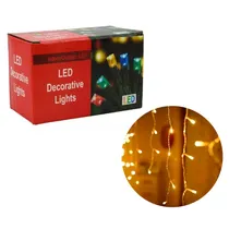Luzes Pisca Pisca Cascata Natalina 240LED 6M Amarelo 110V