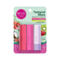 Bálsamo Labial Eos Coconut/Honey/Raspberry Variety 3 Unidades