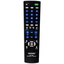Controle Remoto Universal Prosper RM-138E para TV - Preto