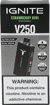Vape Descartável Ignite V250 Strawberry Kiwi 25000 Puffs