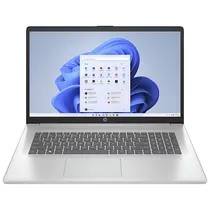 Notebook HP 17-CP2025DX AMD Ryzen 5 7520U Tela FHD 17.3" / 8GB de Ram / 512GB SSD - Prata (Ingles)