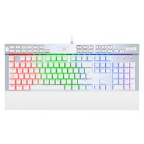 Teclado Gamer Redragon Yama RGB - Branco K550W-RGB-1-SP