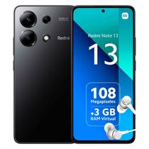 Smartphone Xiaomi Redmi Note 13 4G Global 256GB 8GB Ram Dual Sim Tela 6.67  Black