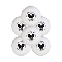 Pelotas de Ping Pong Butterfly BTB6 40+ 6 Unidades