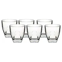 Jogo de Copo de Vidro com 6PÇ 270ML