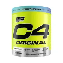 Pré-Treino C4 Original Cellucor 50 Servings 470G Ice Blue Raspberry