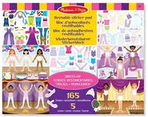 Coleção de Adesivos Ropas Melissa & Doug 14198