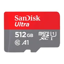 Cartão de Memória Micro SD Sandisk Ultra 512GB 150MBS - SDSQUAC-512G-GN6MA