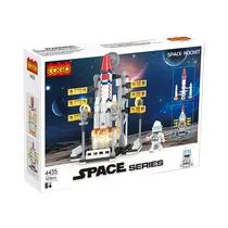 Juguete de Construcción Cogo Space Series Space Rocket 4435 127 Piezas