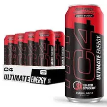 Cellucor Pre Workout C4 Ultimate Lata Fruit Punch Aluminio 16 Oz/473 ML s/C